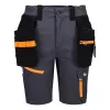 Portwest EV444 EV4 holster rövidnadrág (levehető holster zsebbel) metál szürke