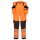 Portwest EV448 EV4 Hi-Vis Class 2 lengőzsebes nadrág narancs-fekete