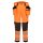 Portwest EV448 EV4 Hi-Vis Class 2 lengőzsebes nadrág narancs-fekete
