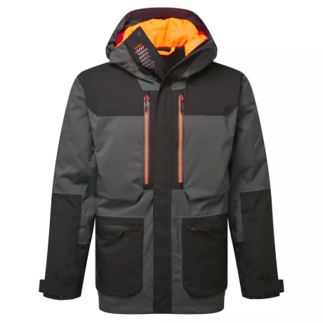 Portwest EV461 EV4 téli parka kabát metál szürke