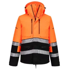 Portwest EV467 EV4 Hi-Vis télikabát narancs-fekete