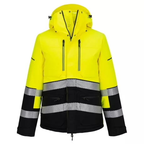 Portwest EV467 EV4 Hi-Vis télikabát sárga-fekete