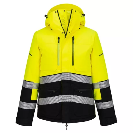 Portwest EV467 EV4 Hi-Vis télikabát sárga-fekete