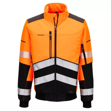 Portwest EV468 EV4 Hi-Vis bomber dzseki (3L) narancs-fekete