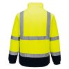 Portwest F301 Hi-Vis polár pulóver sárga-tengerészkék