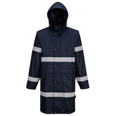 Portwest F437 Iona esőkabát (100 cm) sötét tengerészkék