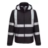 Portwest F442 Iona Enhanced összecsomagolható kabát fekete