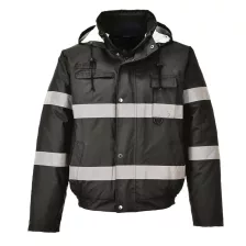 Portwest F465 4 az 1-ben bomber dzseki fekete