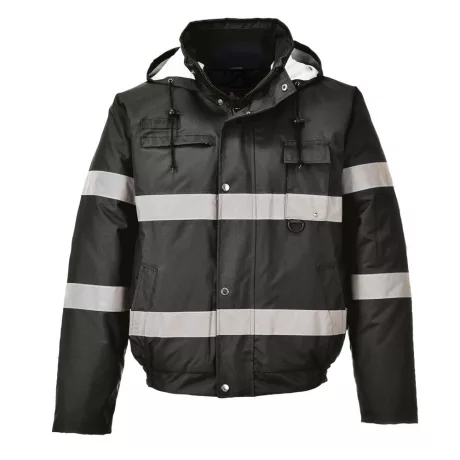 Portwest F465 4 az 1-ben bomber dzseki fekete