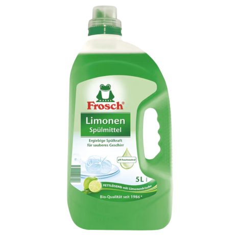 Frosch mosogatószer Zöldcitrom - Lime 5L