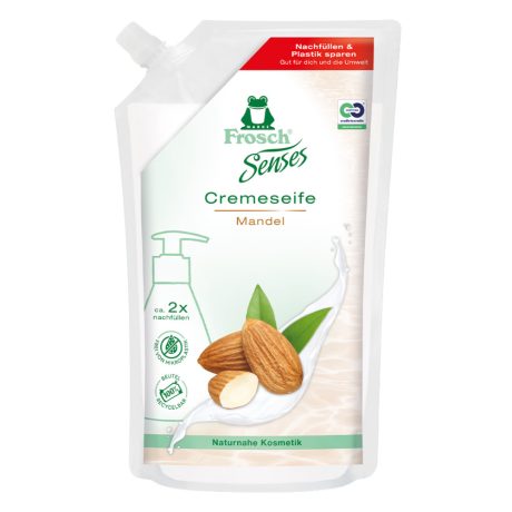 Frosch folyékony szappan utántöltő Almond Milk 500ml