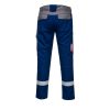 Portwest FR06 Bizflame kéttónusú lángálló nadrág royal kék