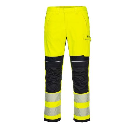 Portwest FR406 PW3 Modaflame Hi-Vis lángálló nadrág sárga-fekete