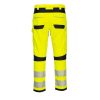 Portwest FR406 PW3 Modaflame Hi-Vis lángálló nadrág sárga-fekete