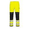 Portwest FR406 PW3 Modaflame Hi-Vis lángálló nadrág sárga-fekete