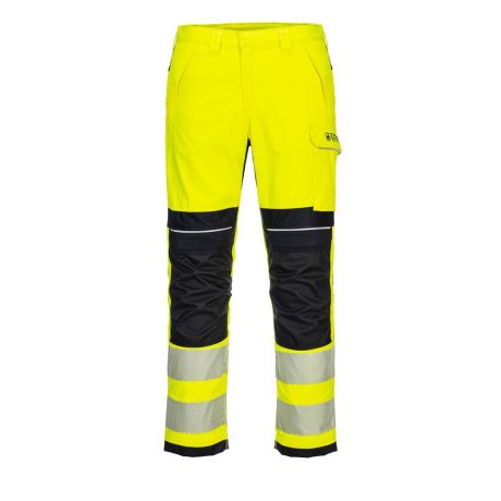 Portwest FR406 PW3 Modaflame Hi-Vis lángálló nadrág sárga-fekete