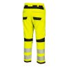 Portwest FR406 PW3 Modaflame Hi-Vis lángálló nadrág sárga-fekete