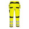 Portwest FR407 PW3 Modaflame Hi-Vis lengőzsebes nadrág sárga-fekete