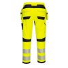 Portwest FR407 PW3 Modaflame Hi-Vis lengőzsebes nadrág sárga-fekete