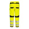 Portwest FR409 PW3 Modaflame Hi-Vis női lángálló nadrág sárga-fekete