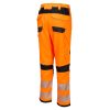Portwest FR414 PW3 Modaflame lángálló multi-norm nadrág narancs-fekete