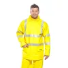 Portwest FR41 Sealtex Flame Hi-Vis lángálló esőkabát sárga