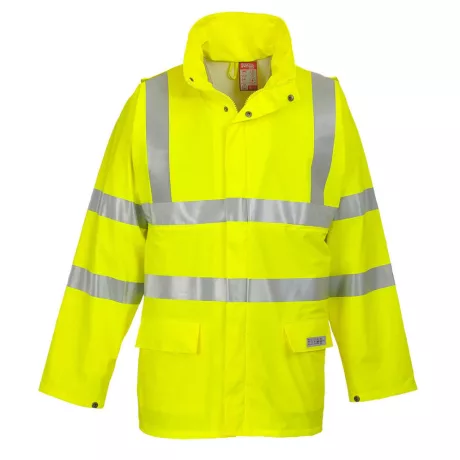 Portwest FR41 Sealtex Flame Hi-Vis lángálló esőkabát sárga