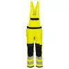 Portwest FR420 PW3 Modaflame Hi-Vis lángálló kantáros nadrág sárga-fekete