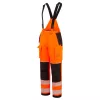 Portwest FR426 PW3 Modaflame Hi-Vis lángálló téli kantáros nadrág narancs-fekete