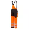 Portwest FR426 PW3 Modaflame Hi-Vis lángálló téli kantáros nadrág narancs-fekete
