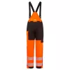 Portwest FR426 PW3 Modaflame Hi-Vis lángálló téli kantáros nadrág narancs-fekete