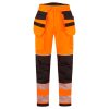 Portwest FR427 PW3 Modaflame Hi-Vis lángálló holster téli nadrág narancs-fekete