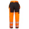 Portwest FR427 PW3 Modaflame Hi-Vis lángálló holster téli nadrág narancs-fekete
