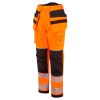 Portwest FR427 PW3 Modaflame Hi-Vis lángálló holster téli nadrág narancs-fekete