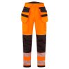 Portwest FR427 PW3 Modaflame Hi-Vis lángálló holster téli nadrág narancs-fekete