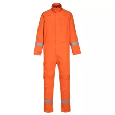   Portwest FR502 Bizflame könnyű lángálló stretch overál narancs