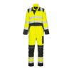 Portwest FR507 PW3 Modaflame Hi-Vis lángálló multi-norm overál sárga-fekete
