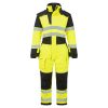 Portwest FR516 PW3 Modaflame Hi-Vis lángálló téli overál sárga-fekete