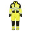 Portwest FR516 PW3 Modaflame Hi-Vis lángálló téli overál sárga-fekete