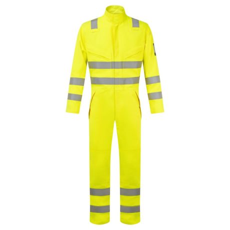 Portwest FR528 Modaflame Hi-Vis multi-norm lángálló overál sárga