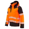 Portwest FR606 PW3 Modaflame Hi-Vis lángálló télikabát narancs-fekete