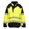 Portwest FR606 PW3 Modaflame Hi-Vis lángálló télikabát sárga-fekete