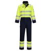 Portwest FR60 Hi-Vis Multi-norm overál sárga-tengerészkék