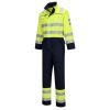 Portwest FR60 Hi-Vis Multi-norm overál sárga-tengerészkék