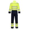 Portwest FR60 Hi-Vis Multi-norm overál sárga-tengerészkék