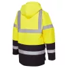 Portwest FR61 Bizflame Hi-Vis lángálló multi-norm kabát sárga-tengerészkék