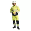Portwest FR61 Bizflame Hi-Vis lángálló multi-norm kabát sárga-tengerészkék