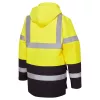 Portwest FR61 Bizflame Hi-Vis lángálló multi-norm kabát sárga-tengerészkék