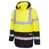Portwest FR61 Bizflame Hi-Vis lángálló multi-norm kabát sárga-tengerészkék