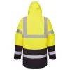 Portwest FR61 Bizflame Hi-Vis lángálló multi-norm kabát sárga-tengerészkék